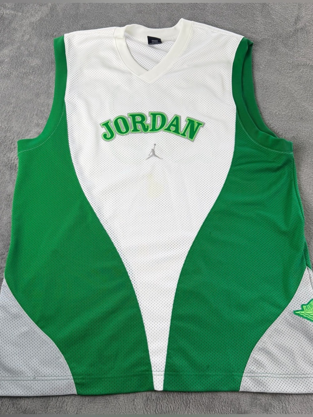 Vintage Y2K  Air Jordan Sewn Stitched Basketball Jersey Mens Size 2XL